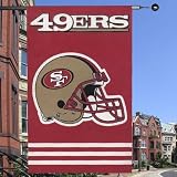 San Francisco 49ers Applique Banner Flag