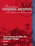 NIXON DEFENDS HIS OFFICE ON WATERGATE CHARGES