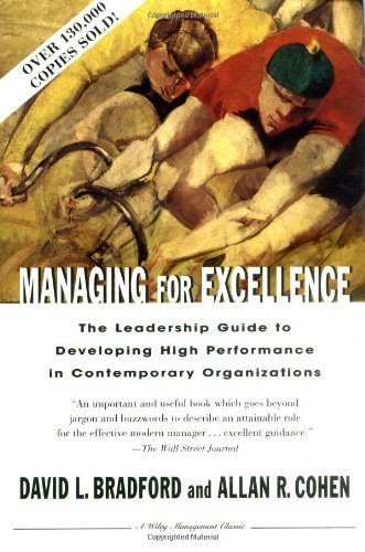 Managing for Excellence: The Guide to Developing High Performance in Contemporary Organizations (Wiley Management Series on Problem Solving, Decision Making and Strategic Thinking)