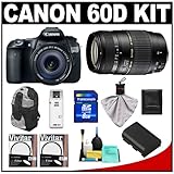 Canon EOS 60D Digital SLR Camera Body with EF-S 18-135mm IS Lens & Tamron 7 ....