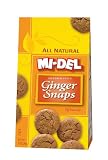 Mi-Del, Swedish Style Ginger Snaps, 10-Ounce Bags (Pack of 12)