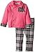 Calvin Klein Baby Girls' Pink Jacket with Plaided Pants