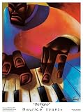 Mo Piano Art Print Poster By Maurice Evans, 18  x 24 