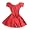 Wild Mango - Girls Cheesecloth Dress, Coral (Size 6X)