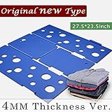 BoxLegend Clothes/T Shirt Folder Blue Plastic 4mm Thickness Shirt Folding Board Easy and Fast Laundry Folder flipfold