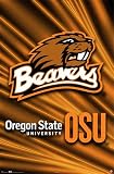 OREGON STATE UNIVERSITY POSTER 4 BEAVERS 2 NEW OSU 4075