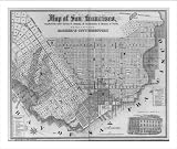 Historic Print (M): Map of San Francisco...for Banker's City Directory