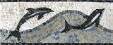 8 Mosaic Marble Border Home Decoration Flower
