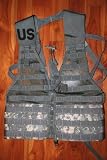 BRAND NEW US ARMY ISSUE - ACU DIGITAL CAMO MOLLE II MODULAR LIGHTWEIGHT LOAD- CARRYING EQUIPMENT FIGHTING LOAD CARRIER (FLC).