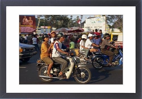Framed Print of Transport, Jogjakarta