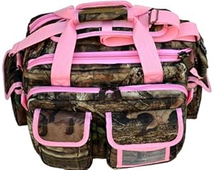 Explorer Mossy Oak Padded Gun Bag, Pink, 16 x 11 x10-Inch