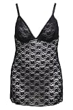 Torrid Plus Size Black Lace Chemise