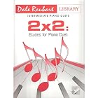 Buy 2 x 2: Etudes for Piano Duet [Sheet Music] Intermediate Piano Duets by  Dale Ruebart
