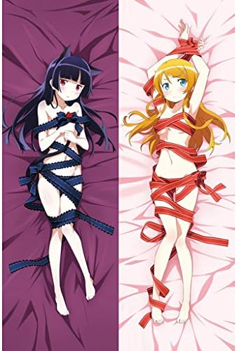 Shamoe Oreimo Anime Kousaka kirino Long Body Dakimakura Pillow case Jeanette fabric