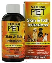 Natural Pet Skin+Itch Irritations For Dogs 4 Ounces