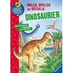 Dinosaurier: Malen, Spielen und R�tseln
