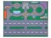 Large Heathwick Airport Playmat (100x75cm) - an air traffic controllers dream! (Toys not included)_s-1