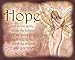 Ceramic Sensations Tile - HOPE by Lisa Steinke - Inspirational Fantasy Fairy Art Ceramic Tile