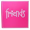 Friends White/Fuschia Photo Album
