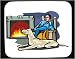 Decorated Mouse Pad with man, body, individuals, fireplace, individual, domestic, hum...