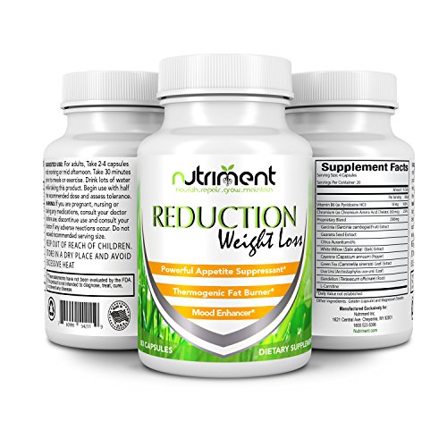 Reduction Weight Loss- Weight Loss Pills and Diet Supplement For Extreme Weight Reduction- Burns Fat Curbs Appetite Keeps You Energized- Attain Your Weight Loss Goals - Lose the Weight and Feel Great