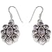 Sterling Silver Amethyst Earrings Jewelry 1.5 Inches