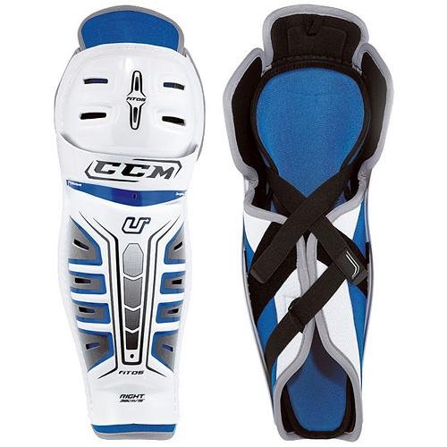 CCM U+ FIT 05 Junior Hockey Shin Guards 2010