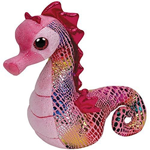 Ty Beanie Babies Majestic Seahorse Plush, Pink