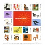 Charles and Ray Eames Collectible Stamp Sheet