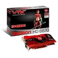 VTX3D VX6870 Radeon HD 6870 Grafikkarte (PCI-e, 1GB, GDDR5 Speicher, HDMI, DVI, DP)
