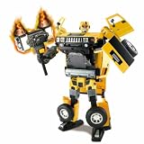 Hummer H2 SUV Transformer Roadbot Car With Lights & Sound Scale 1:18IMAGE