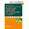 Forschungsmethoden der Psychologie: Von der Fragestellung zur Pr�sentation (Basiswissen Psychologie)