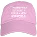 Difference Between a Hockey Mom and Pitbull! LIPSTICK Baseball Cap
