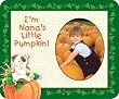 I'm Nana's Little Pumpkin! - Photo Magnet Frame