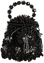 Mary Frances Accessories Black Dahlia Hand Held