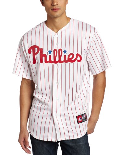 MLB Philadelphia Phillies Roy Halladay Home Replica Jersey, White/Red, Medium at Amazon.com