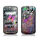 Butterfly Wall Design Protective Skin Decal Sticker for LG Optimus Q L55C Cell Phone