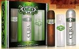 Parfum de France Cuba Green men/homme, Geschenkset, Eau de Toilette 100 ml, Deo 200 ml, Aftershave 100 ml