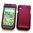 Samsung Vibrant T959 / Galaxy S Rubberized Snap On Protector Hard Case, Rose Pink
