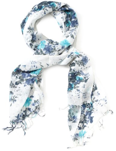 Glen Prince Damen Schal NA, gebl&uuml;mt 114L, Gr. one size, Blau (2 Blue) Preisvergleich