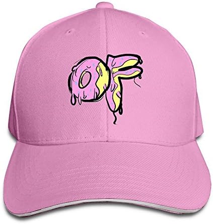 Ofwgkta Odd Future Adjustable Sandwish Baseball Caps Pink