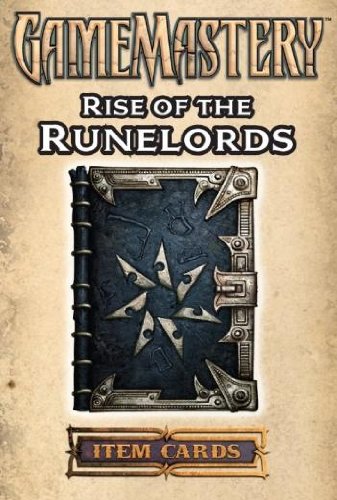 Cover image : GameMastery Rise of the Runelords Item Card Deck