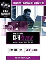 Bisk CPA Review: Business Environment & Concepts - 38th Edition 2009-2010 (Comprehensive CPA Exam Review Business Environment & Concepts) bisk cpa review