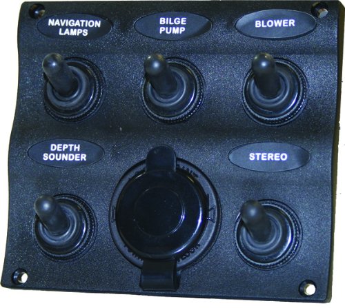 Seasense Marine 3 Way Switch Panel