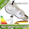 110 LED Ampoule E27 230V 6,5 Watt Blanc Chaud E27 520LM