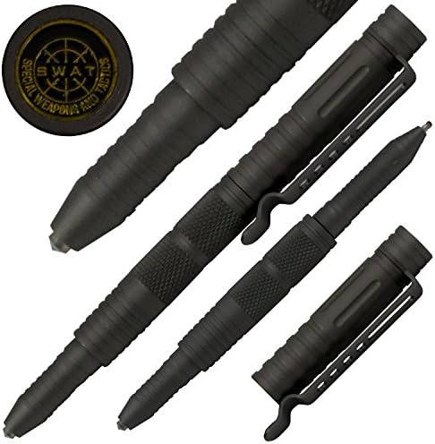 SWAT Charcoal Gray Aircraft Aluminum Tactical Pen