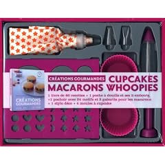 Cr�ations gourmandes : Les 60 meilleures recettes de cupcakes, macarons, whoopies