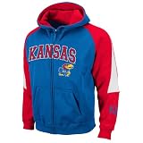 NCAA Kansas Jayhawks Playmaker Full Zip Hoodie