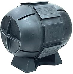 Achla CMP03 Spinning Compost Mixer Black Plastic