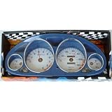 1994-2001 Acura Integra Euro Dash Racing Gauges Trim Cover- Blue by Matrix